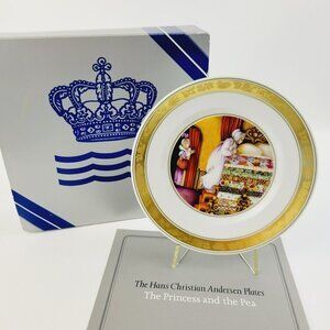Royal Copenhagen Princess & The Pea Hans Christian Andersen Fairy Tale Plate